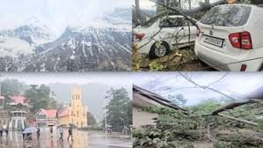 Himachal Weather: हिमाचल में मौसम का कहर: बर्फबारी और बारिश से लौटी ठंड, एक सप्ताह तक बने रहेंगे बादल