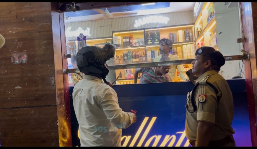 वरुणा जोन में पुलिस का "ऑपरेशन चक्रव्यूह", संदिग्धों की सघन चेकिंग से मचा खलबली