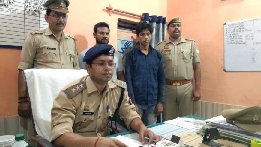 चौबेपुर में दो पशु तस्कर गिरफ्तार, छह मवेशी बरामद, दो पिकअप सीज