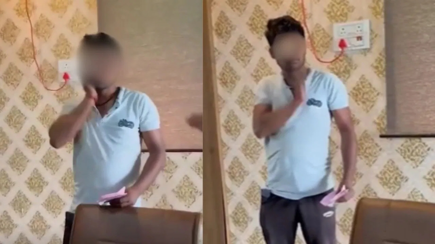छुट्टी मांगी तो मालिक ने दी 31 थप्पड़ों की तालिबानी सजा, ड्राइवर खुद के गाल पर लगाता रहा चांटे
