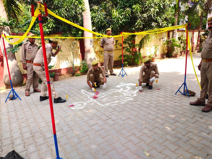 Chandauli : चंदौली पुलिस का बड़ा कदम! घटनास्थल के चिन्हीकरण के लिए पुलिसकर्मियों को मिला विशेष प्रशिक्षण