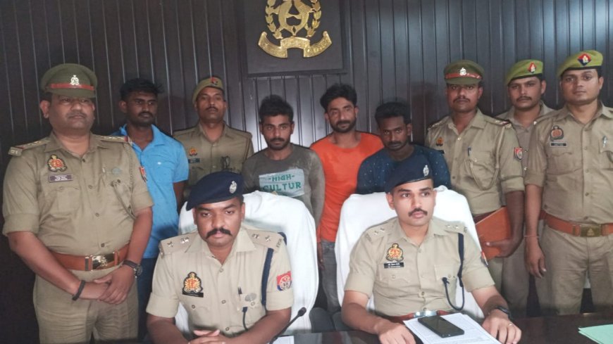 वाराणसी पुलिस का 'चक्रव्यूह': गो तस्करों का घेराव, सात गिरफ्तार, 51 गोवंश मुक्त