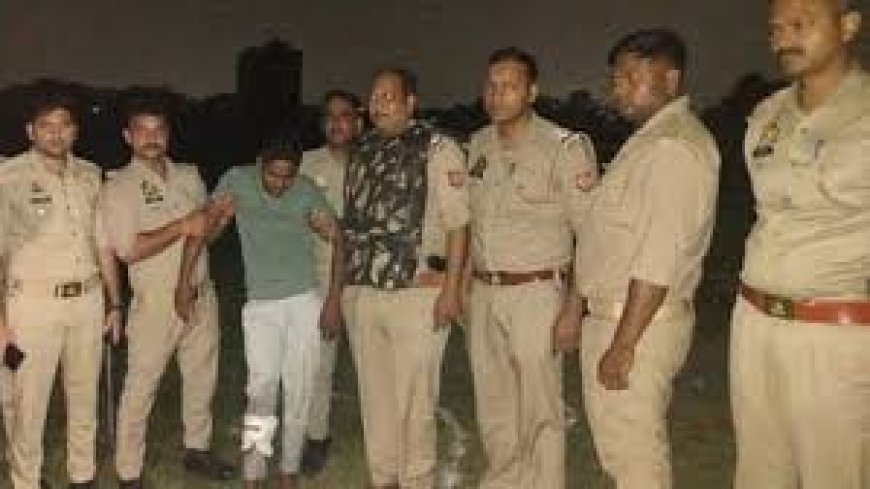 Gorakhpur News : बिहार के पशु तस्कर संग पुलिस का एनकाउंटर, पैर में लगी गोली- गिरफ्तार