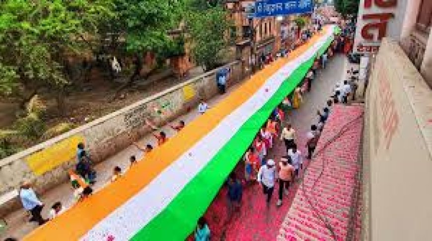 Tiranga Yatra in Varanasi : दिल में जोश, सड़क पर तिरंगा यात्रा - ऑपरेशन सिंदूर को काशी का सलाम, गलियों में गूंजा 'जय हिंद, जय भारत'