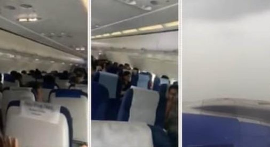 Indigo Flight : बाल-बाल बची इंडिगो की फ्लाइट धूल भरी आंधी में दिखा टर्बुलेंस का खौफनाक मंजर, पायलट ने दिखाई बहादुरी