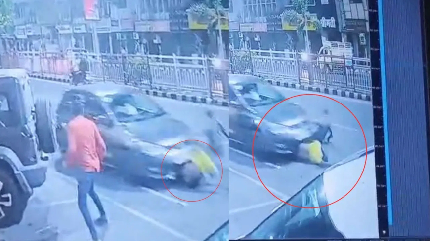 भोपाल: रॉन्ग साइड से आई बेकाबू कार ने तीन दोस्तों को कुचला, एक की हालत नाजुक