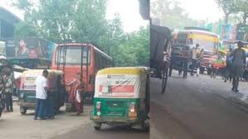 Varanasi News : बनारस में प्रयागराज के लिए अवैध टैक्सी स्टैंडों का बोलबाला, कार्रवाई बे असर