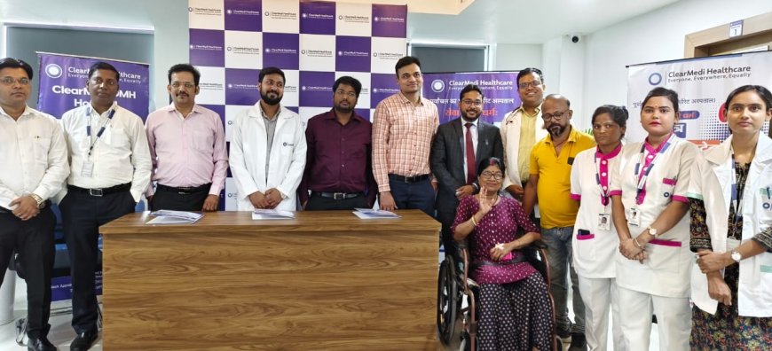 चंदौली के ClearMedi DMCH हॉस्पिटल में आधुनिक तकनीक से सफल