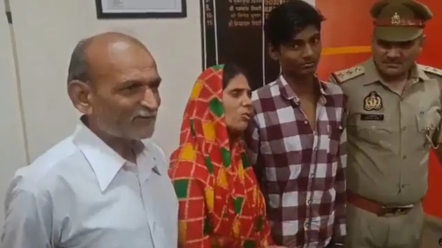 नोएडा पुलिस ने 10 साल बाद परिवार से मिलाया लापता बेटा, फिल्मी कहानी हुई सच
