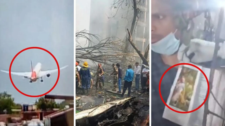 अहमदाबाद प्लेन क्रैश: 265 मौतों के बीच एक 'चमत्कार', मलबे से सुरक्षित मिली भगवद् गीता; वीडियो वायरल