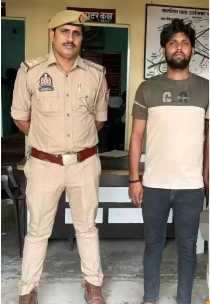 चंदौली पुलिस का बड़ा एक्शन: अलीनगर में गैंगस्टर श्यामबाबू पटेल गिरफ्तार