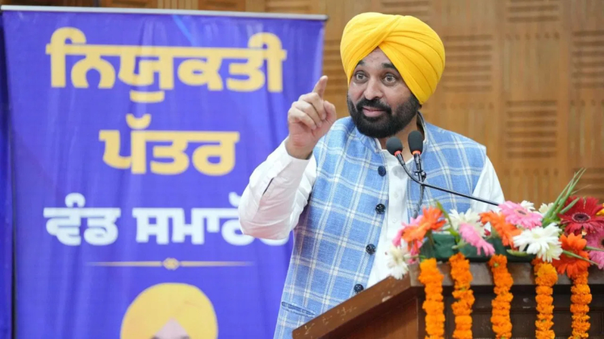 पंजाब में 54,422 युवाओं को मिलीं सरकारी नौकरियां, CM मान बोले- विकास के लिए धन की कमी नहीं