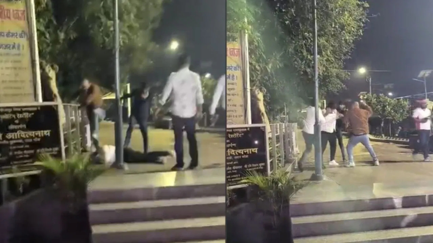 गोरखपुर: फ्लोटिंग रेस्टोरेंट में दबंगों ने युवक को दौड़ा-दौड़ाकर पीटा, वीडियो वायरल