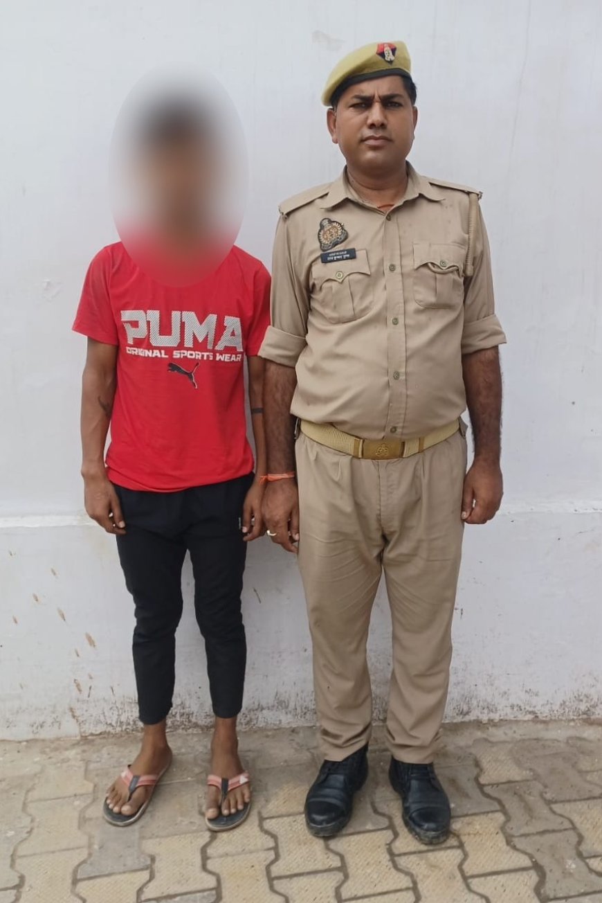 वाराणसी: नाबालिग लड़की को बहला-फुसलाकर ले जाने वाला वांछित अभियुक्त नितिन पाण्डेय गिरफ्तार