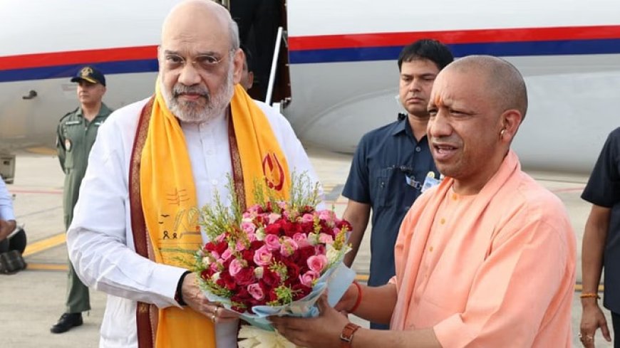 Amit Shah Visit : गृहमंत्री अमित शाह काशी पहुंचे, मुख्यमंत्रियों ने किया स्वागत; आज होगी मध्य क्षेत्रीय परिषद की बैठक