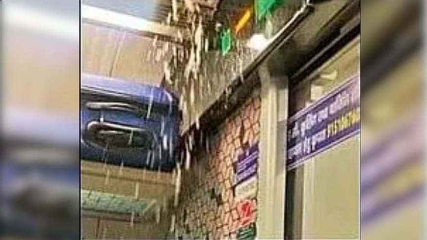 Vande Bharat Express : वंदे भारत ट्रेन के सी-7 की छत से टपकता रहा पानी, यात्रियों की शिकायत पर नहीं हुई सुनवाई