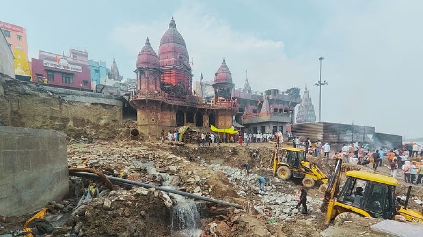 काशी के महाश्मशान घाटों पर अधूरा निर्माण, 6 महीने का काम 23 महीने बाद भी पूरा नहीं