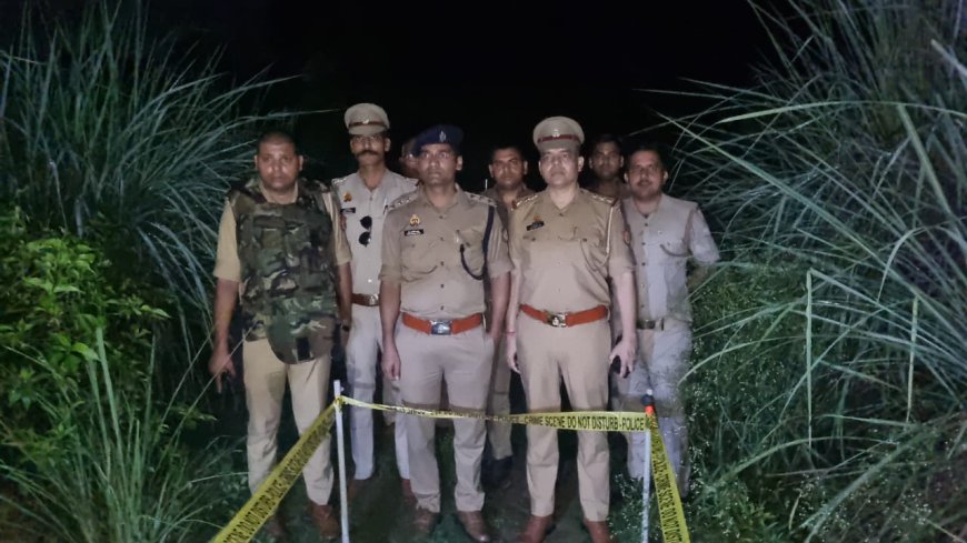 मुजफ्फरनगर: खतौली पुलिस ने मुठभेड़ के बाद चोरी का ट्रक बरामद किया, 2 शातिर चोर गिरफ्तार