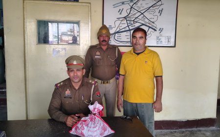 गांजा तस्करी रैकेट पर चंदौली पुलिस की डबल स्ट्राइक! अलीनगर और बलुआ में 2 तस्कर गिरफ्तार, 664 ग्राम अवैध गांजा बरामद