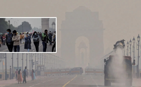 दिल्ली प्रदूषण AQI गंभीर: जानलेवा साबित हो रहा प्रदूषण, रेड जोन में राजधानी के 38 इलाके; GRAP-4 लागू होने के बावजूद सांसों पर संकट