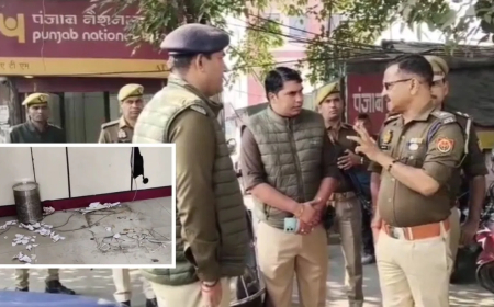 मुरादाबाद एटीएम मशीन चोरी: आधी रात को आए बदमाश, PNB की ATM मशीन समेत उखाड़ ले गए; लाखों का कैश गायब, शहर की सुरक्षा पर गंभीर सवाल