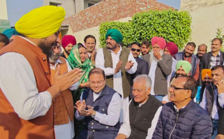 पराली मैनेजमेंट मोगा रंसीह कलां: केंद्रीय कृषि मंत्री शिवराज सिंह चौहान पंजाब पहुंचे, 'जीरो बर्निंग' वाले रंसीह कलां गांव में देखा पराली मैनेजमेंट मॉडल