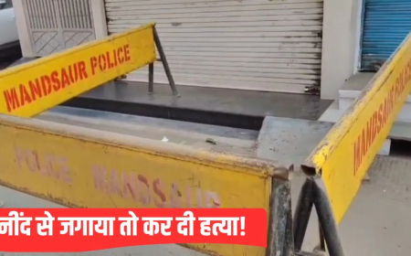 मंदसौर हत्या नींद में खलल: ‘नींद से जगाने’ की सजा मौत! शराबी शख्स को पत्थर से मारकर उतारा मौत के घाट; आसपास खड़े लोग बने रहे तमाशबीन