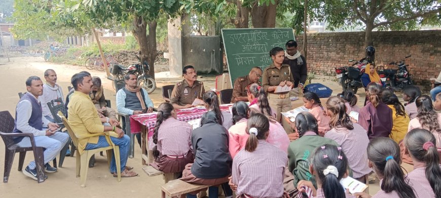 मिशन शक्ति 5.0: चंदौली के सभी थानों में विशेष अभियान का आयोजन, महिलाओं और बालिकाओं को किया गया जागरूक; सशक्तिकरण और सुरक्षा पर जोर