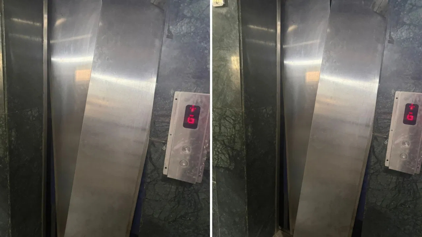 ग्रेटर नोएडा लिफ्ट गिरी: एसडीएस एनआरआई सोसाइटी में टॉप फ्लोर से ग्राउंड फ्लोर पर आ गिरी लिफ्ट, दरवाजे निकलकर बाहर आए; प्रबंधन पर लापरवाही का गंभीर आरोप