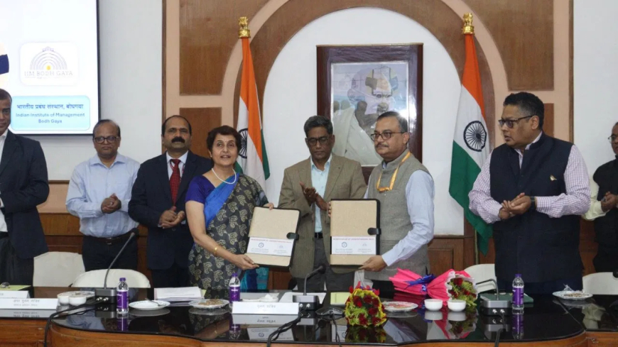बिहार प्रशासनिक सुधार मिशन IIM बोधगया: CM फेलोशिप योजना पर MOU साइन, 2 साल के लिए जुड़ेंगे युवा विशेषज्ञ; प्रशासनिक ढांचे को मिलेगी नई दिशा