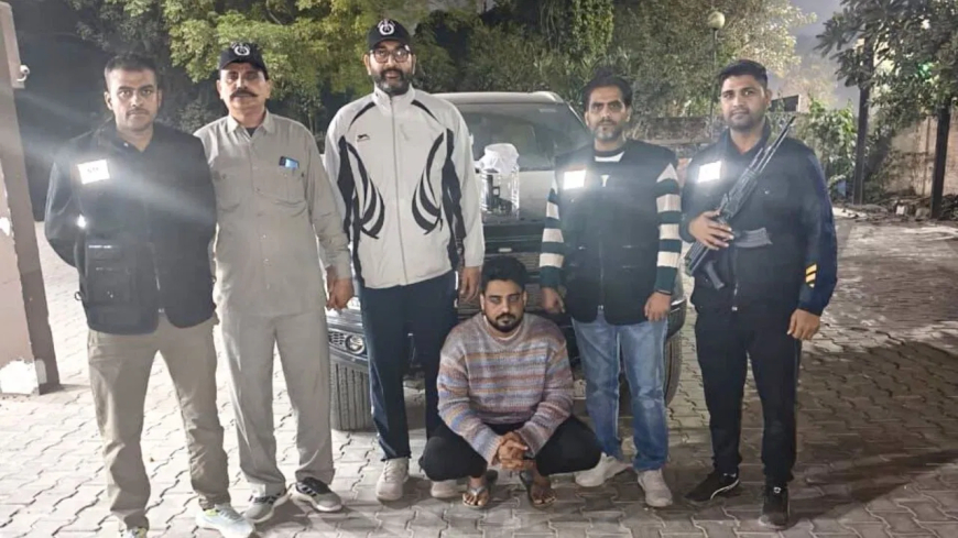 लॉरेन्स गैंग शूटर अमर सिंह गिरफ्तार: हरियाणा STF को मिली बड़ी सफलता, 2 किलो RDX, IED और GLOCK पिस्टल बरामद; करनाल में बड़ी वारदात की थी साजिश