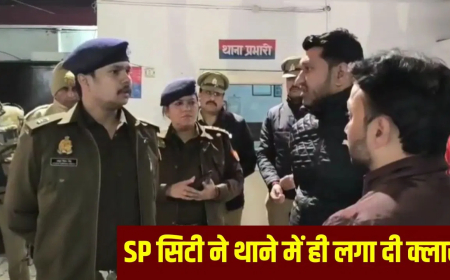 मेरठ SHO चौकी इंचार्ज लाइन हाजिर: ऑन-ड्यूटी 'टल्ली' मिले थानेदार और चौकी इंचार्ज, SP सिटी ने पकड़ा; रेलवे रोड थाने के दोनों अधिकारी सस्पेंड