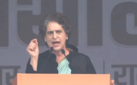 "एक बार बैलेट पेपर से चुनाव लड़ लें...": वोट चोरी रैली में प्रियंका गांधी का BJP को खुला चैलेंज