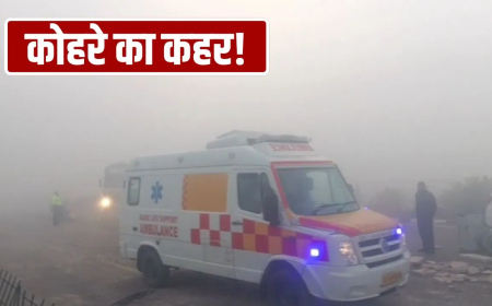 आगरा-लखनऊ एक्सप्रेसवे पर भीषण हादसा: घने कोहरे के कारण एक-एक कर टकराईं 10 गाड़ियां, 1 की मौत