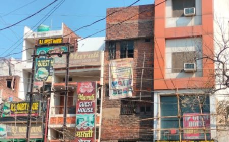 Chandauli: मुगलसराय में अवैध गेस्ट हाउसों की बाढ़, सुरक्षा पर गंभीर सवाल