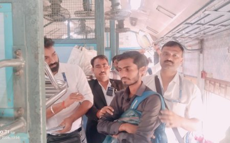 बिना टिकट यात्रा कर रहे 103 यात्री पकड़े गए, रेलवे ने वसूला ₹27,850 जुर्माना