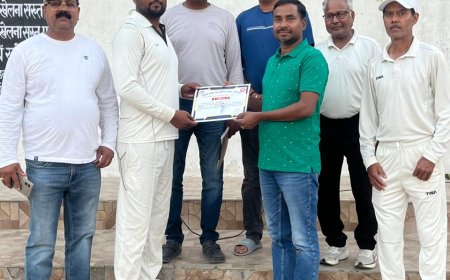 वाराणसी मंडल की अंतर विभागीय ग्रीष्मकालीन T-20 क्रिकेट प्रतियोगिता में रोमांचक मुकाबले, यांत्रिक और इंजीनियरिंग विभाग की शानदार जीत