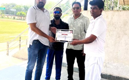 रेल सुरक्षा बल के शाहनवाज बने ‘मैन ऑफ द मैच’