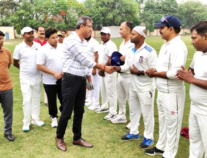 ग्रीष्मकालीन अंतर विभागीय टी-20 क्रिकेट प्रतियोगिता 2026 का आगाज, वाणिज्य विभाग ने 90 रन से जीता उद्घाटन मैच