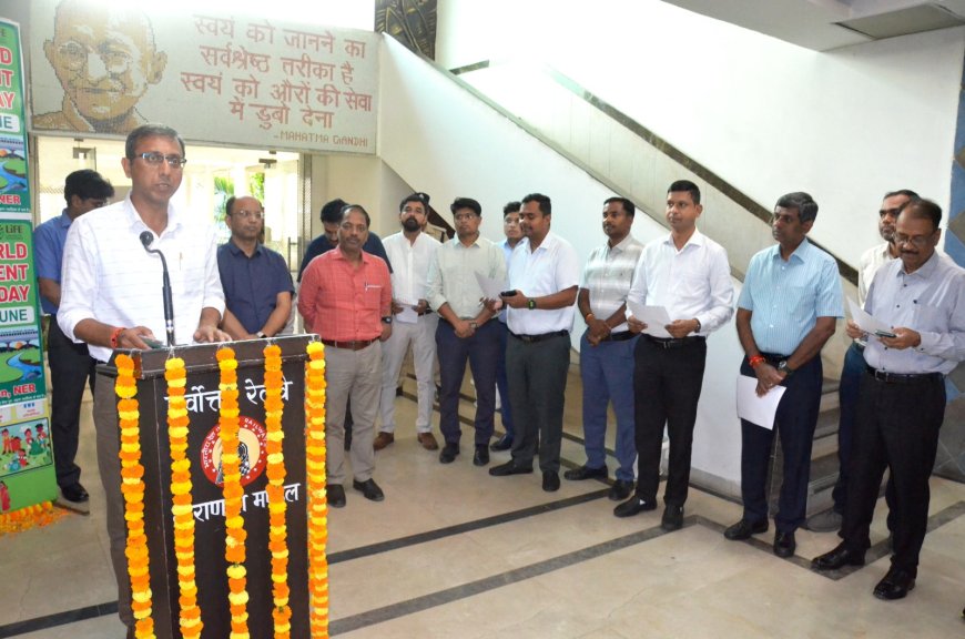विश्व पर्यावरण दिवस के उपलक्ष्य में वाराणसी मंडल में ‘‘पर्यावरण संरक्षण अभियान’’ का शुभारम्भ