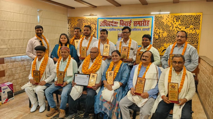 दंत स्वास्थ्य विज्ञानी मदनलाल का भावभीना विदाई समारोह संपन्न