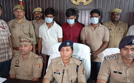 सारनाथ पुलिस की बड़ी सफलता: लूटकांड का 24 घंटे में खुलासा, तीन शातिर गिरफ्तार