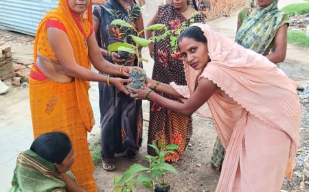 विश्व पर्यावरण दिवस पर महिलाओं ने लिया पर्यावरण संरक्षण का संकल्प