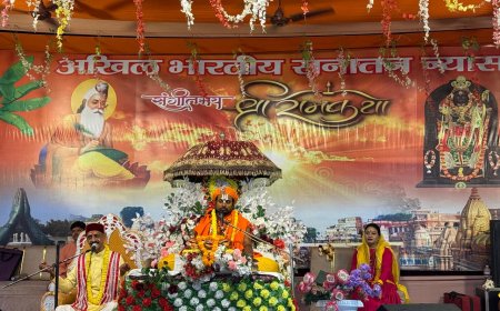 परिवार को एकजुट रखने की कुंजी है रामचरितमानस, जैतपुरा रामकथा में बोले संत बालक दास