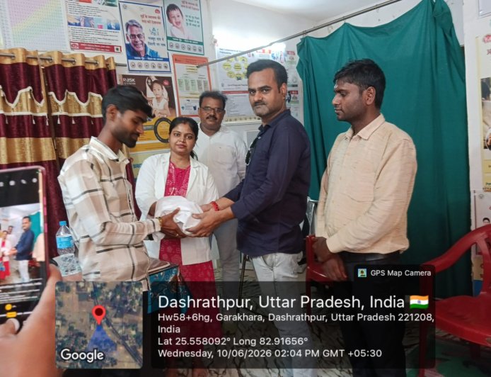 टीबी मुक्त भारत अभियान को मिली नई गति, गड़खरा में 100 दिवसीय विशेष स्वास्थ्य शिविर का आयोजन