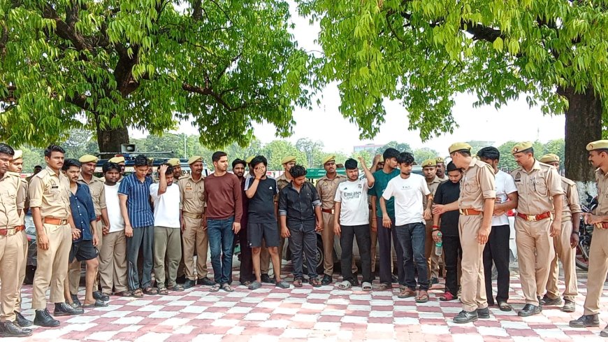 आईपीएल सट्टेबाजी रैकेट का भंडाफोड़, वाराणसी पुलिस ने 13 शातिर अभियुक्तों को दबोचा