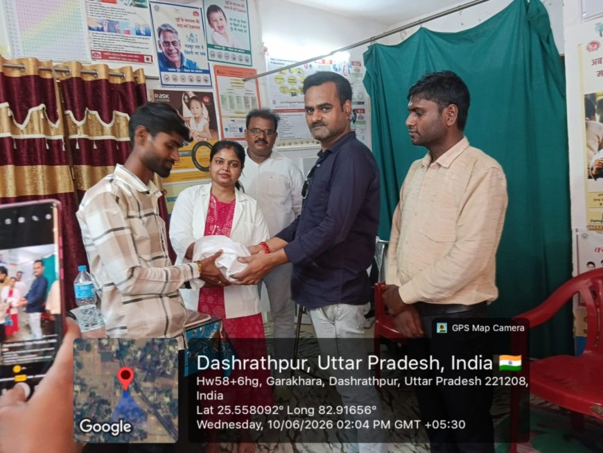 टीबी मुक्त भारत अभियान को मिली नई गति, गड़खरा में 100 दिवसीय विशेष स्वास्थ्य शिविर का आयोजन