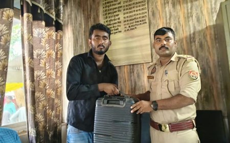 कैमरे की मदद से पुलिस ने ढूंढ निकाला ऑटो में छूटा यात्री का बैग, सुपुर्द कर जीता भरोसा