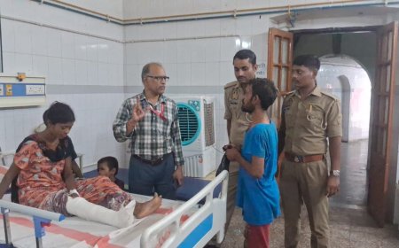 SSPG मंडलीय अस्पताल में डॉ. सिन्हा की संवेदनशीलता ने जीता मरीज का भरोसा, इलाज और व्यवहार की हुई सराहना